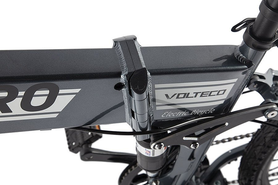 Велогибрид VOLTECO INTRO (matt black-1999)