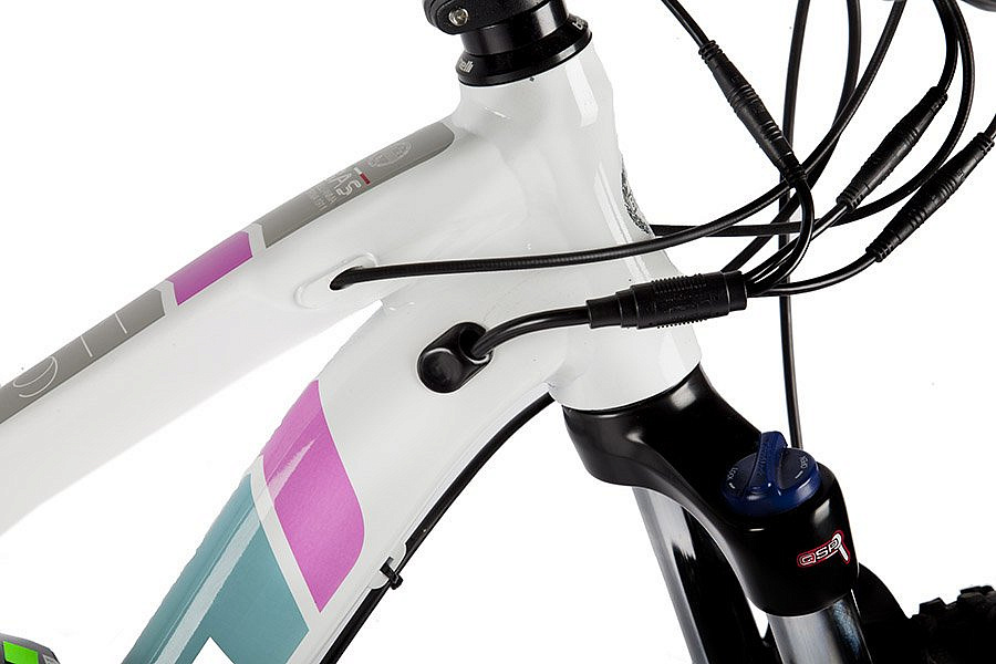 Велогибрид Benelli Alpan W 27.5 STD (black/blue/pink-2015)