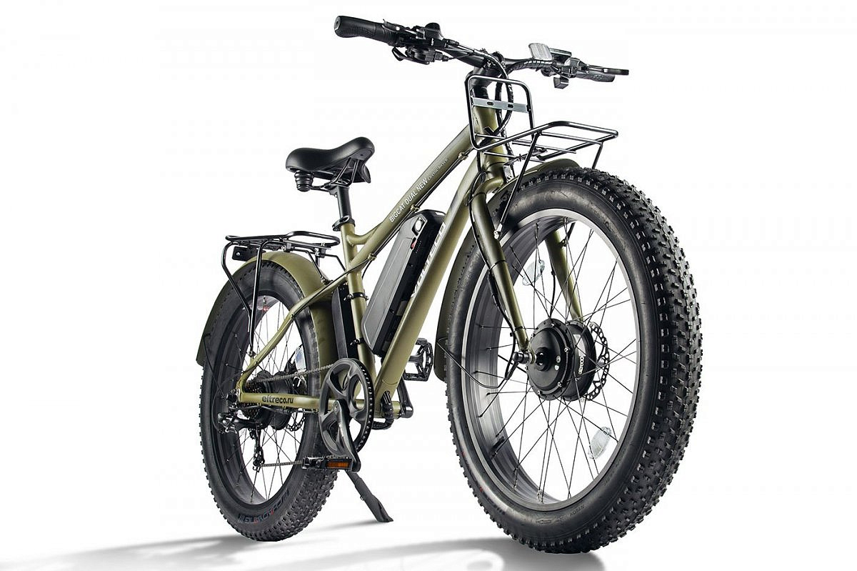 Велогибрид VOLTECO BIGCAT DUAL NEW (Серый-2309)
