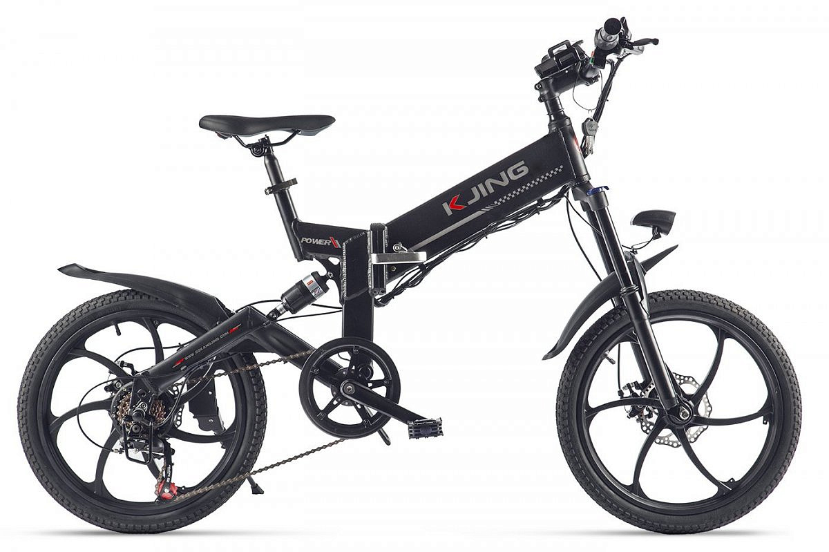 Велогибрид Kjing Power Lux (Черный-2315)