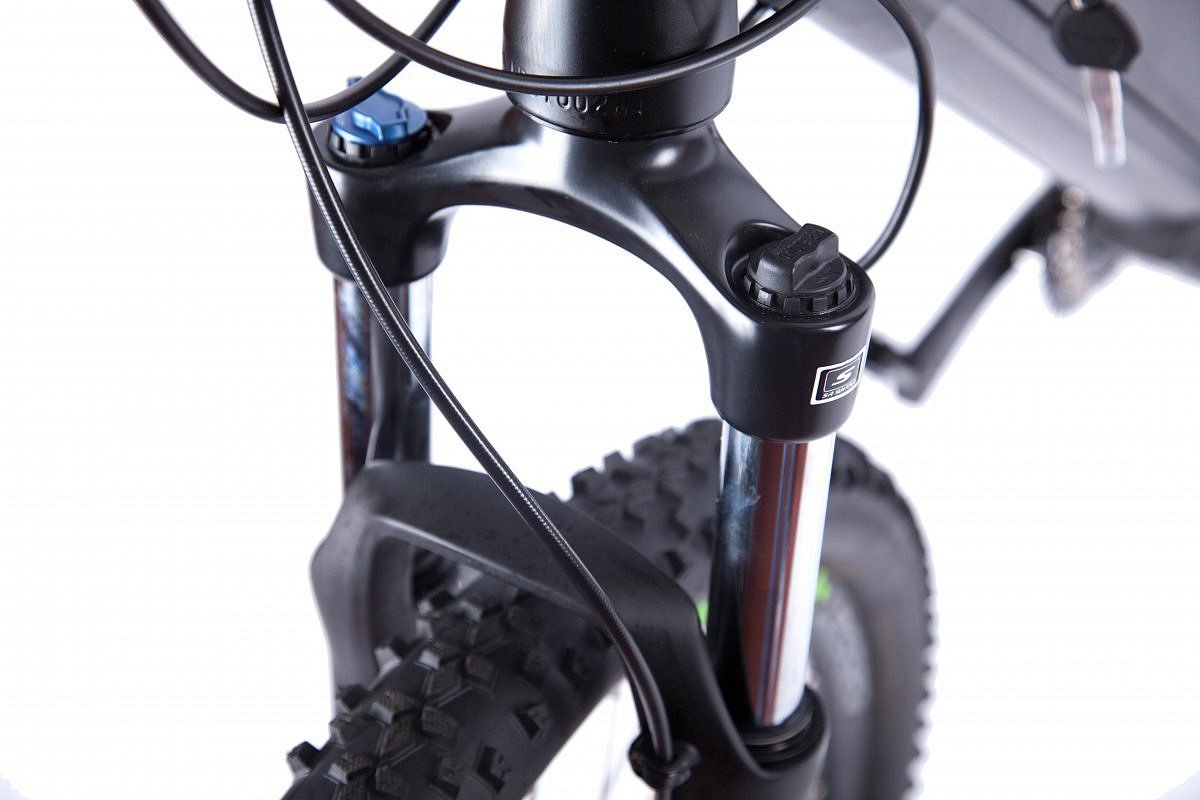 Электровелосипед Leisger MI5 (black/green-0129)