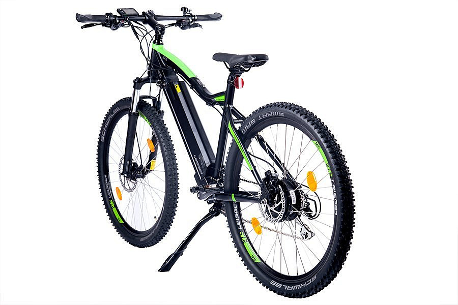 Электровелосипед Leisger MI5 (black/green-0129)