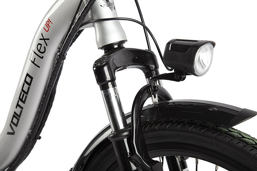 Электровелосипед Volteco Flex UP! (Серебристый-2213)