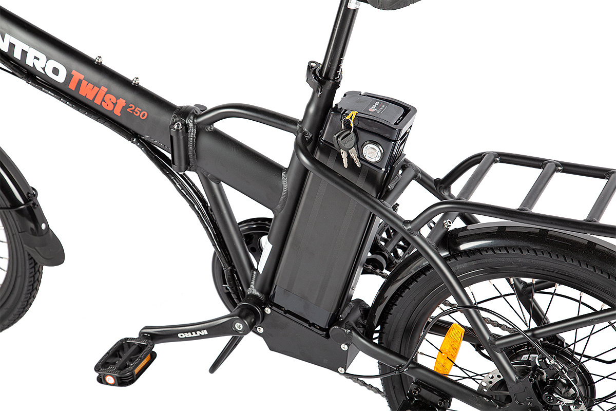 Электровелосипед INTRO Twist 250 (Серебристый-2694)