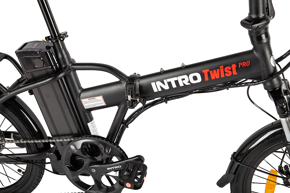 Электровелосипед INTRO Twist Pro (Черный-2695)