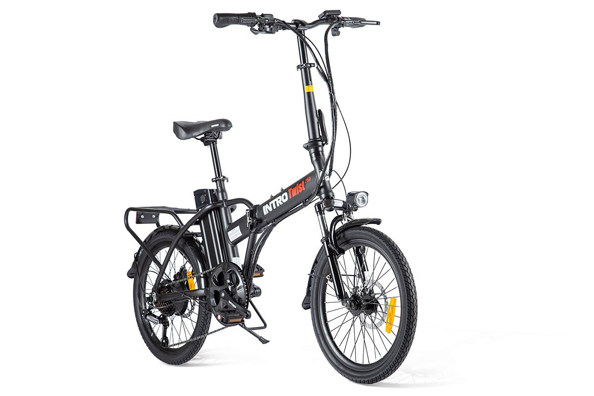 Электровелосипед INTRO Twist Pro (Черный-2695)