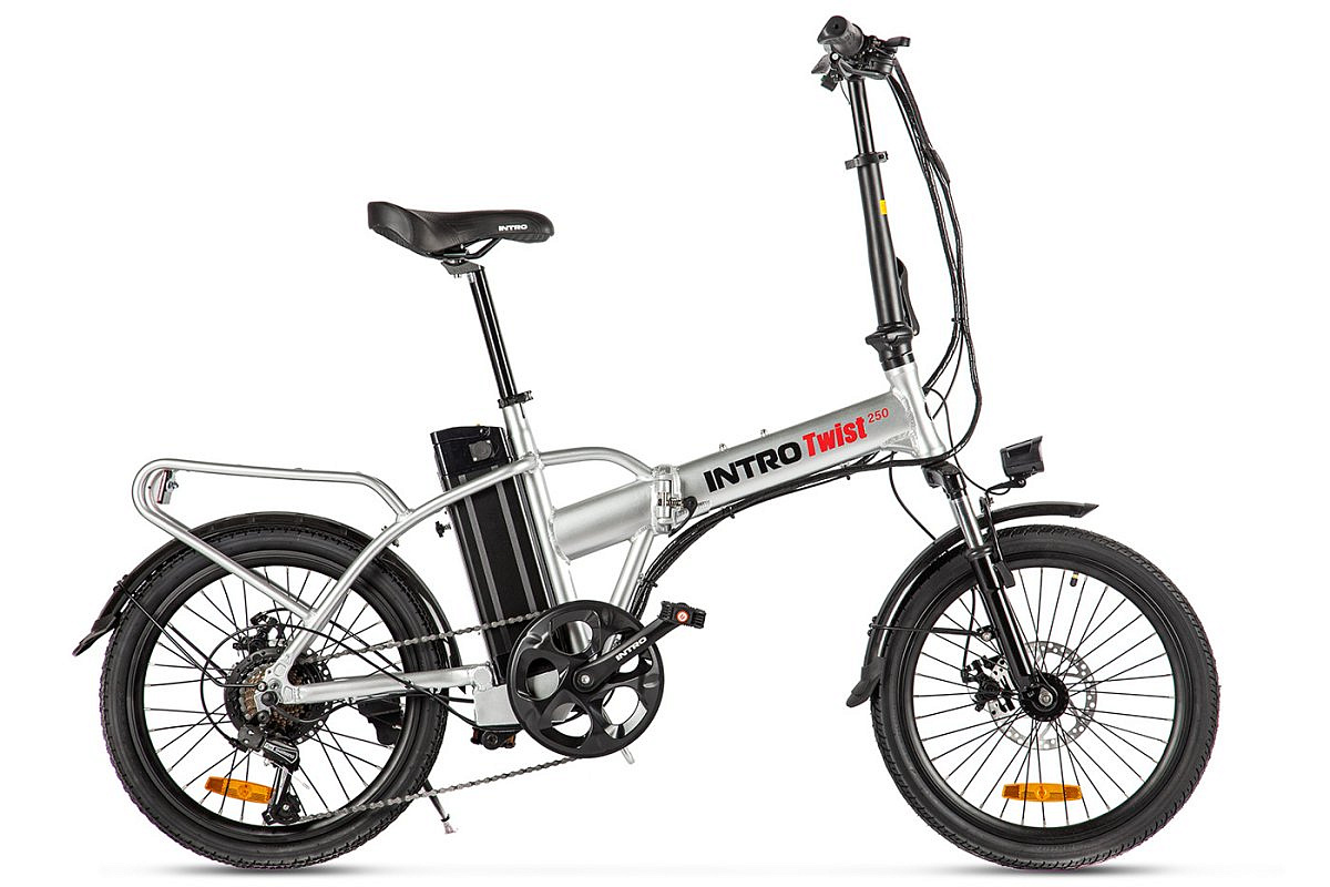 Велогибрид INTRO Twist 250 (Серебристый-2694)