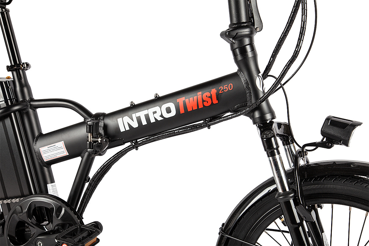 Велогибрид INTRO Twist 250 (Черный-2693)
