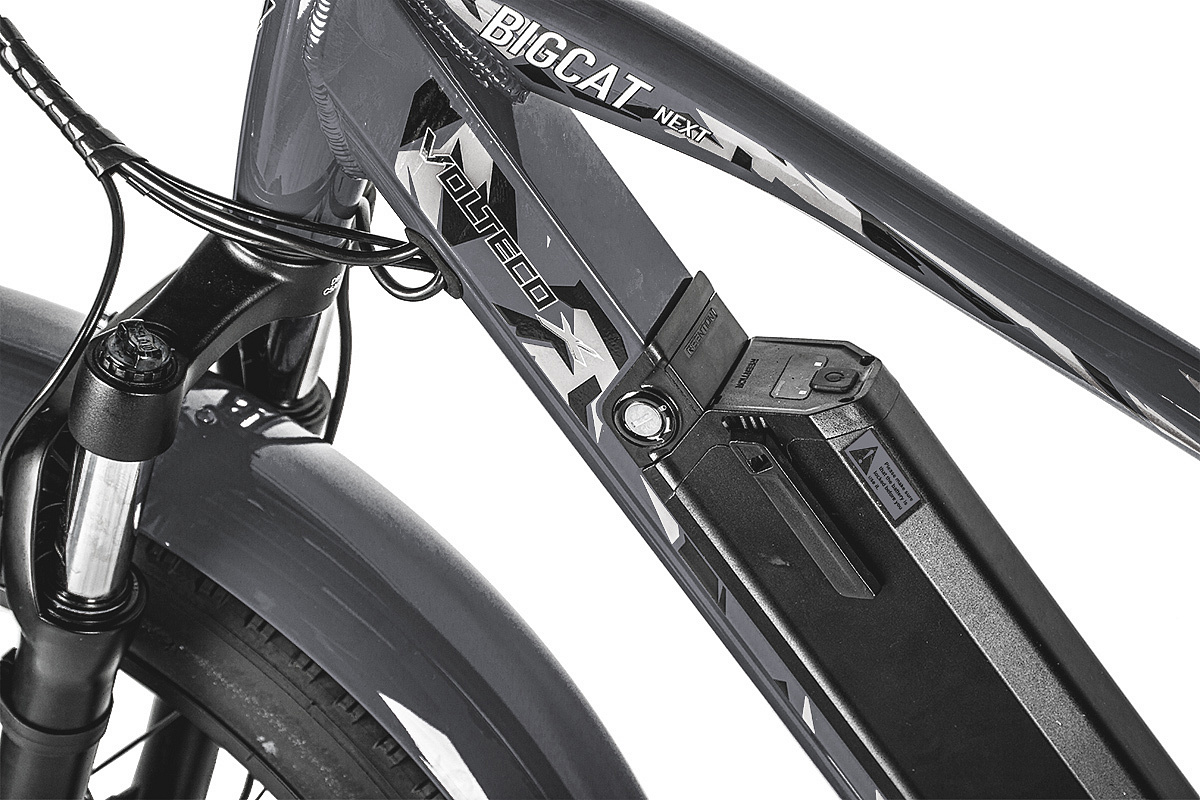Велогибрид VOLTECO BigCat Dual Next (Черный-2661)