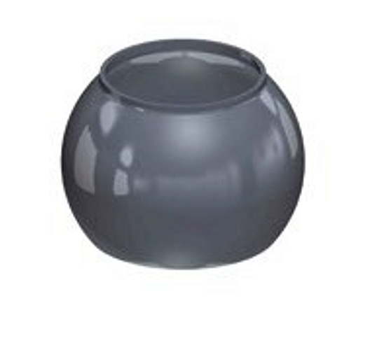Приварной шар D100 черная сталь