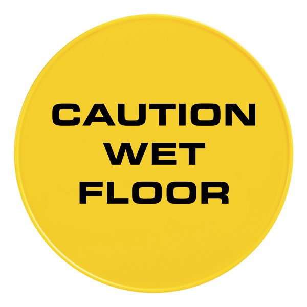 TTS Табличка «Осторожно мокрый пол» на английском языке