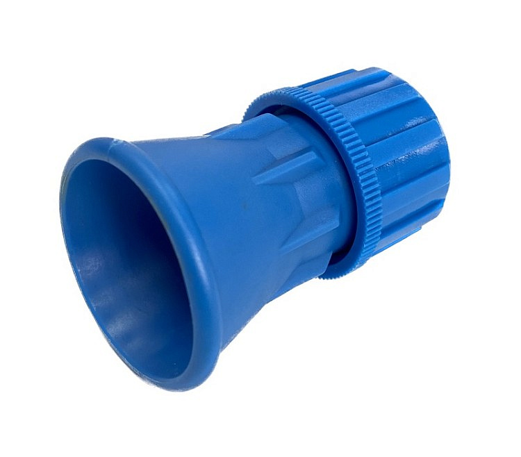 Пластиковая защита форсунки (синяя), 350bar, 1/4внут, нерж.сталь MTM