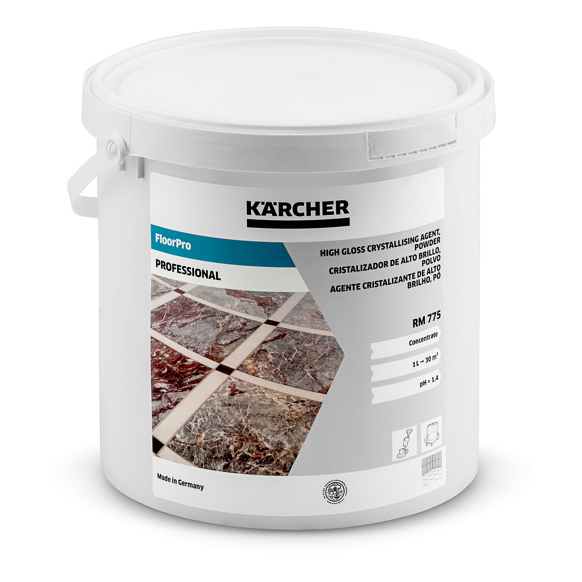 Средство для кристаллизации Karcher RM 775, порошковое