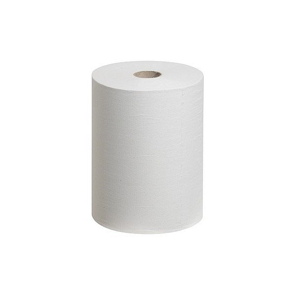 Бумажные полотенца Kimberly-Clark   в рулонах Scott® SlimRoll белые однослойные (6 рулонов х 165 метров)