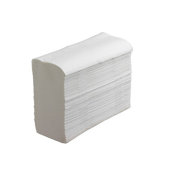 Бумажные полотенца Kimberly-Clark  в пачках Scott® MultiFold белые однослойные универсальные (16 пачек х 250 листов)