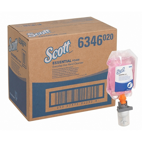Пенное мыло для рук Kimberly-Clark Professional в кассетах Scott Essential (12 кассет x 0,2 литра)