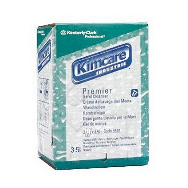 Жидкое мыло для рук Kimberly-Clark Professional Индустриальное в кассетах Kimcare Industrie Premier (2 кассеты x 3,5 литра)