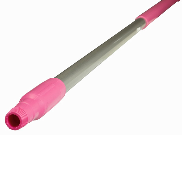 Рукоятка Vikan эргономичная алюминиевая, Ø 31 мм, длина 1510 мм, розовая