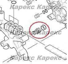 Karcher Клапан 3 шт. вместо 4.580-603
