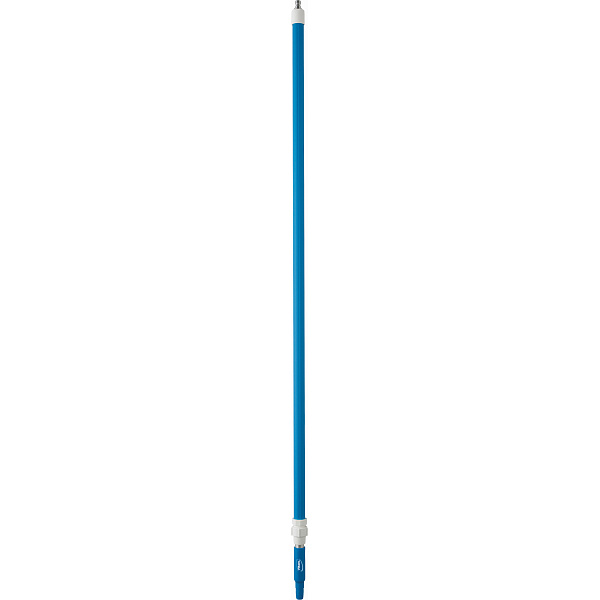 Рукоятка Vikan телескопическая с быстроразъемным соединением и подачей воды, Ø 32 мм, длина 1600-2780 мм, синяя
