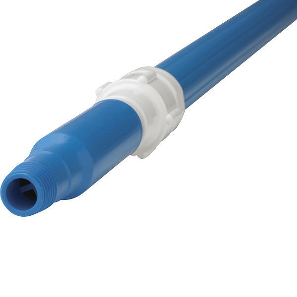 Рукоятка Vikan телескопическая с быстроразъемным соединением и подачей воды, Ø 32 мм, длина 1600-2780 мм, синяя