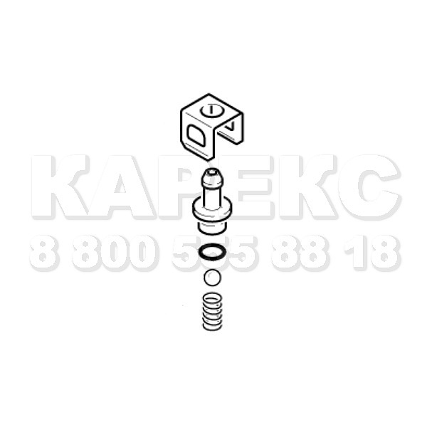 Karcher КЗЧ клапана химии, K5-K6