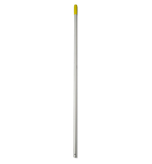 Рукоятка TTS алюминиевая, Ø 23 мм, длина 140 см, желтая ручка, желтая
