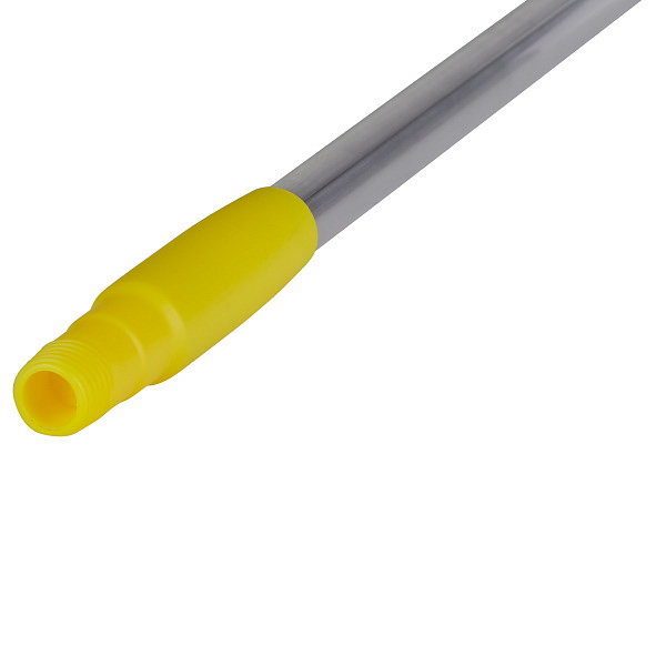 Рукоятка Vikan эргономичная алюминиевая, Ø22 мм, длина 840 мм, желтая