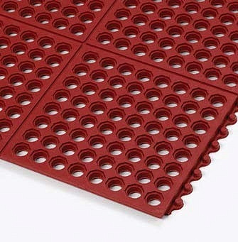 Напольное покрытие Notrax 550 Cushion Ease Red 91 x 91 см