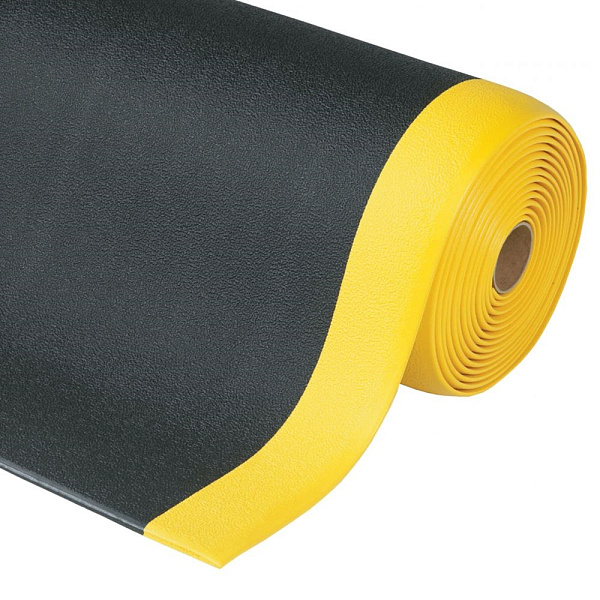 Напольное покрытие Notrax 411 Sof-Tred Black/Yellow 91 см х 18.3 м