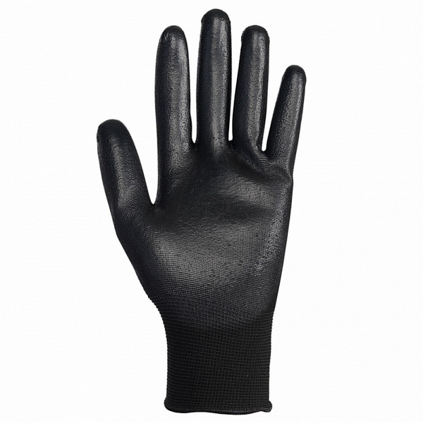 Перчатки Kimberly-Clark  KleenGuard® G40  с полиуретановым покрытием - Индивидуальный дизайн для левой и правой руки / Черный /