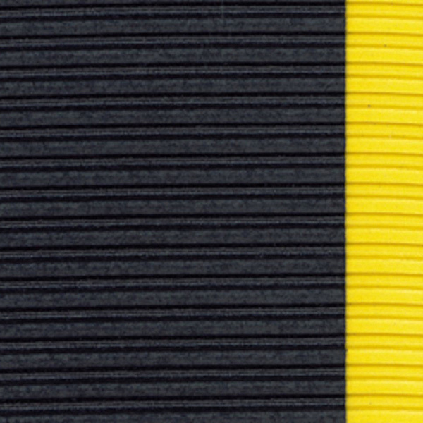 Напольное покрытие Notrax 406 Crossrib Sof-Tred Black/Yellow 122 см x 18.3 м