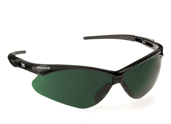 Защитные очки Kimberly-Clark  KleenGuard® V30 Nemesis™  - ИК/УФ 5.0 / Зеленый
