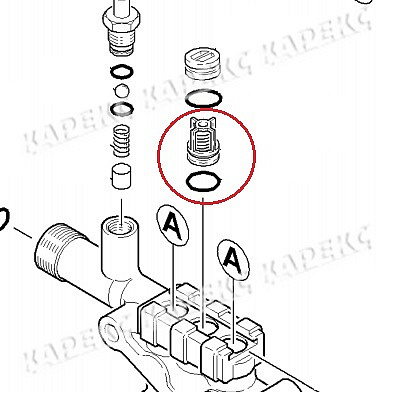 Karcher Комплект клапанов  (3 шт. в компл.)