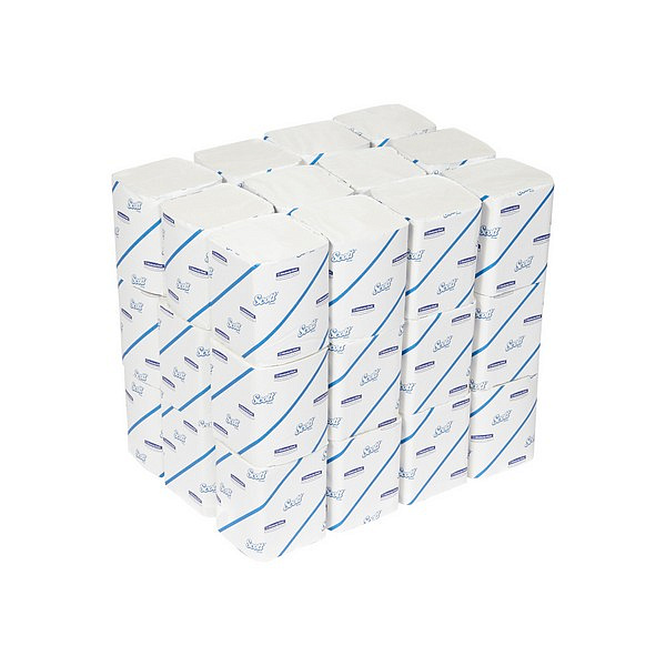 Туалетная бумага Kimberly-Clark Professional в пачках Scott двухслойная (36 пачек х 250 листов)
