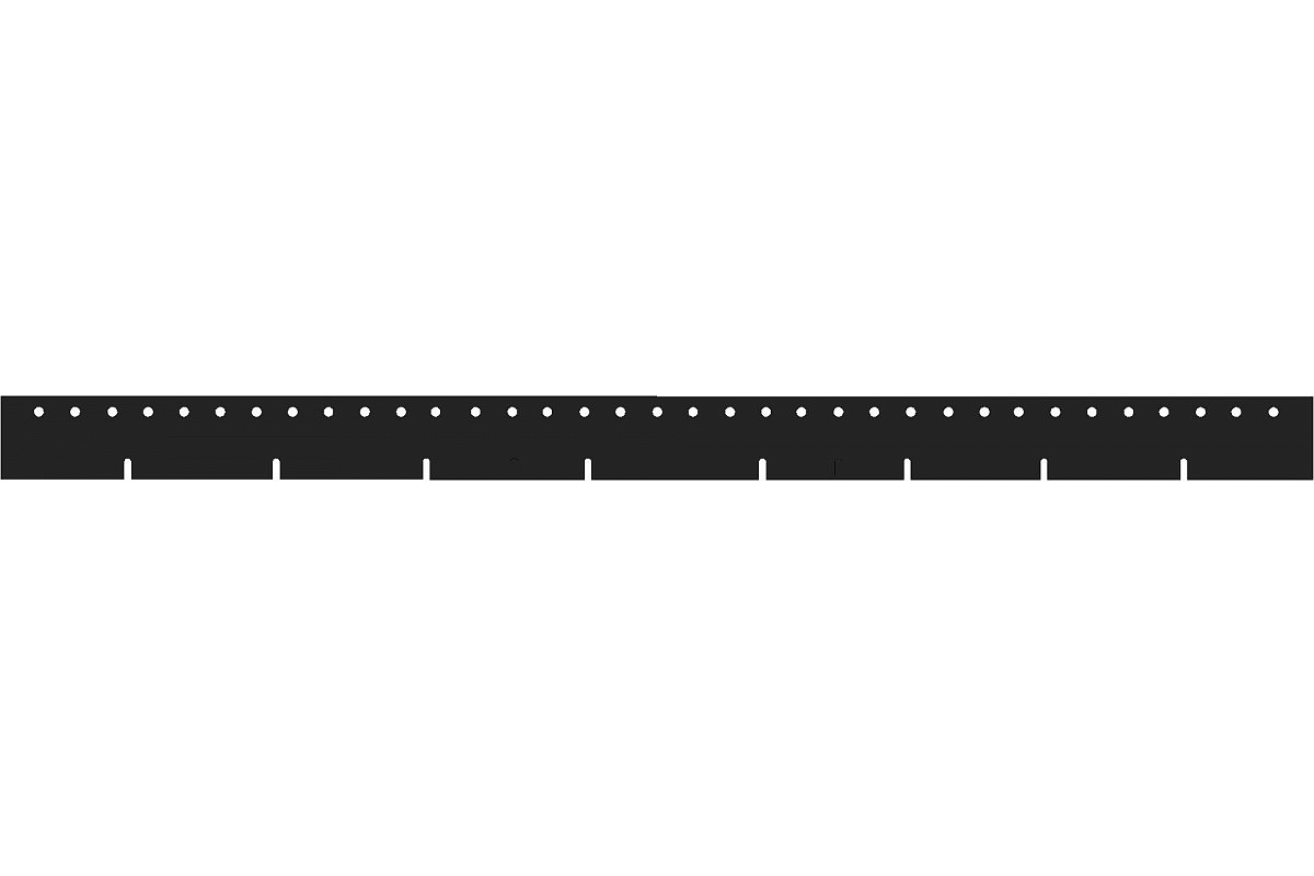 430.604 Скребок прямая балка для Cleanfix RA-431, 2, SR, 750мм, передний