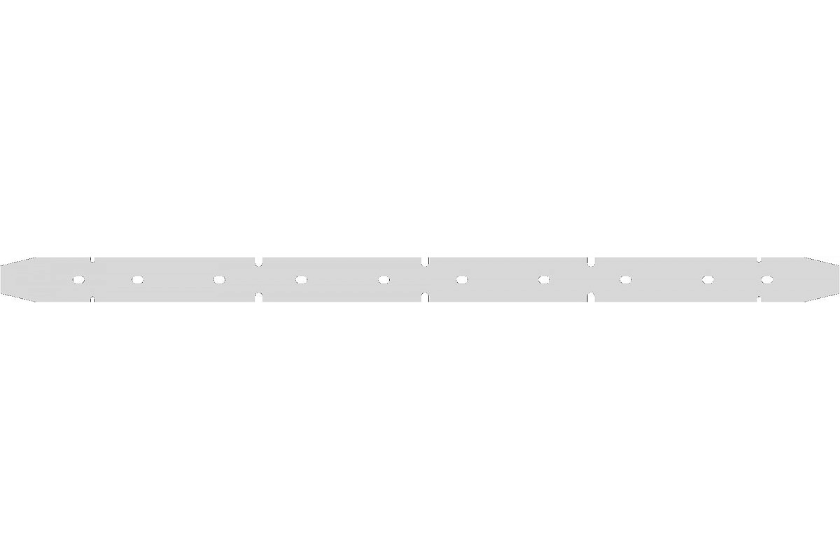 MPVR05804 Скребок IPC GANSOW CT 70С60, 3, PU, передний