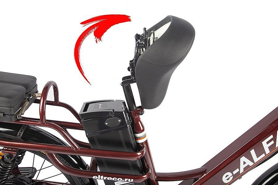 Велогибрид GREEN CITY e-ALFA LUX (Серебристый-2396)