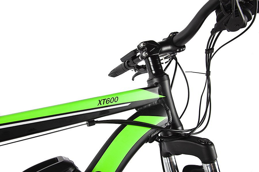 Велогибрид Eltreco XT 600 (Желто-черный-2126)