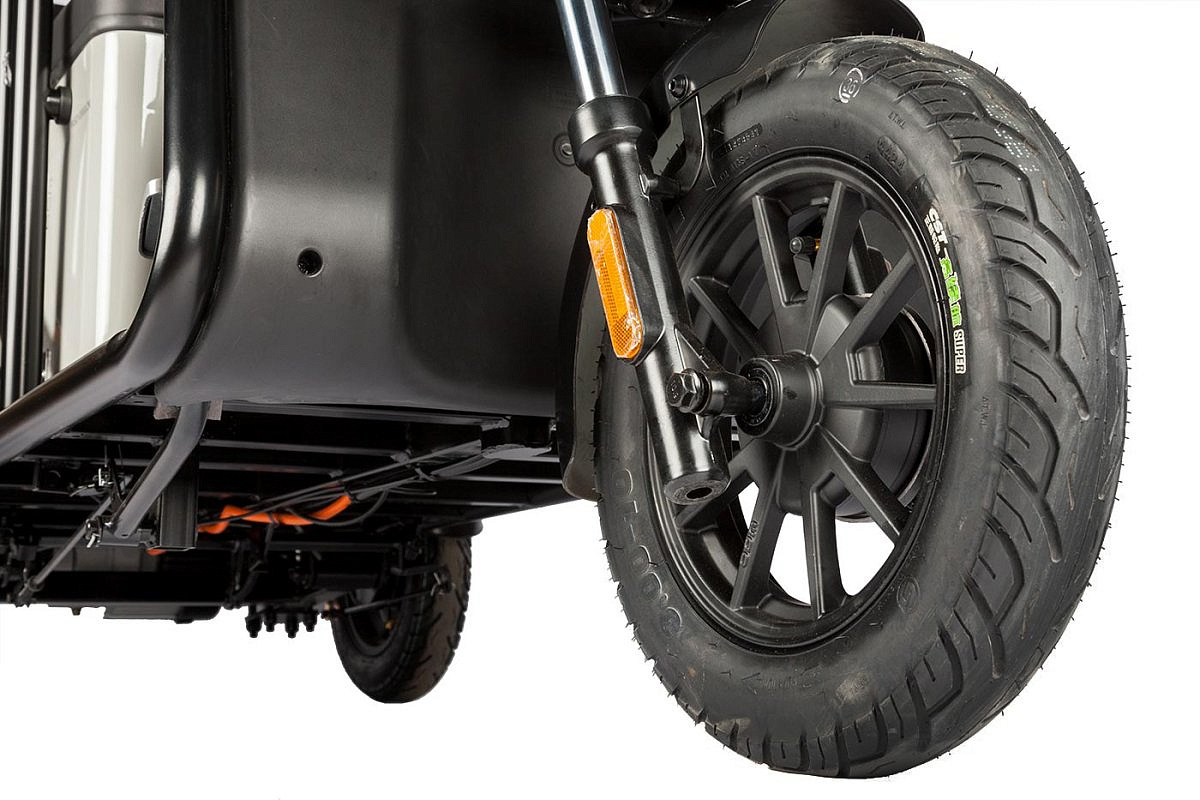 Электротрицикл Wanshida LC300 60V 1000Вт (Серый-3077)