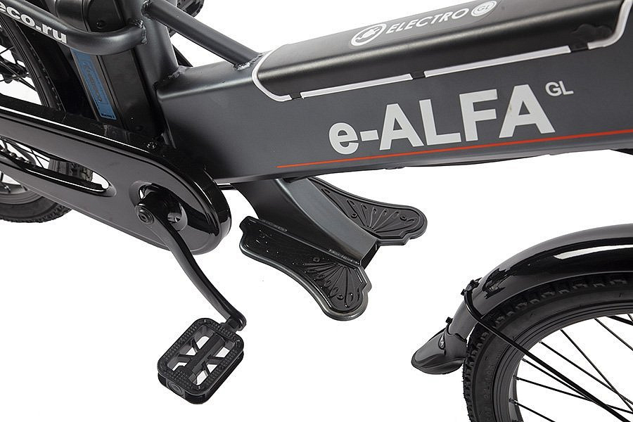 Велогибрид GREEN CITY e-ALFA GL (Серебристый-2389)