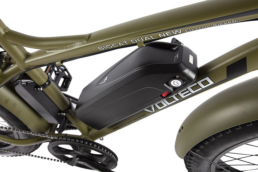 Велогибрид VOLTECO BIGCAT DUAL NEW (Черный-2307)