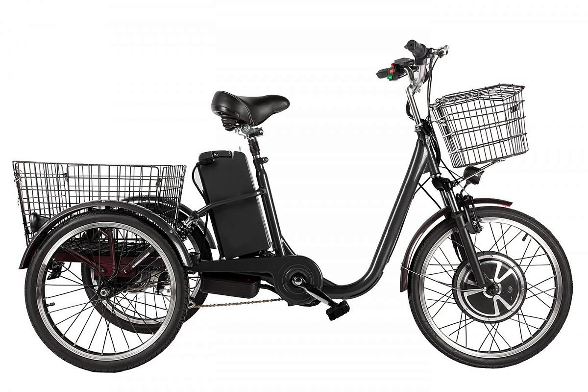 Трицикл CROLAN 350W (blue-1878)