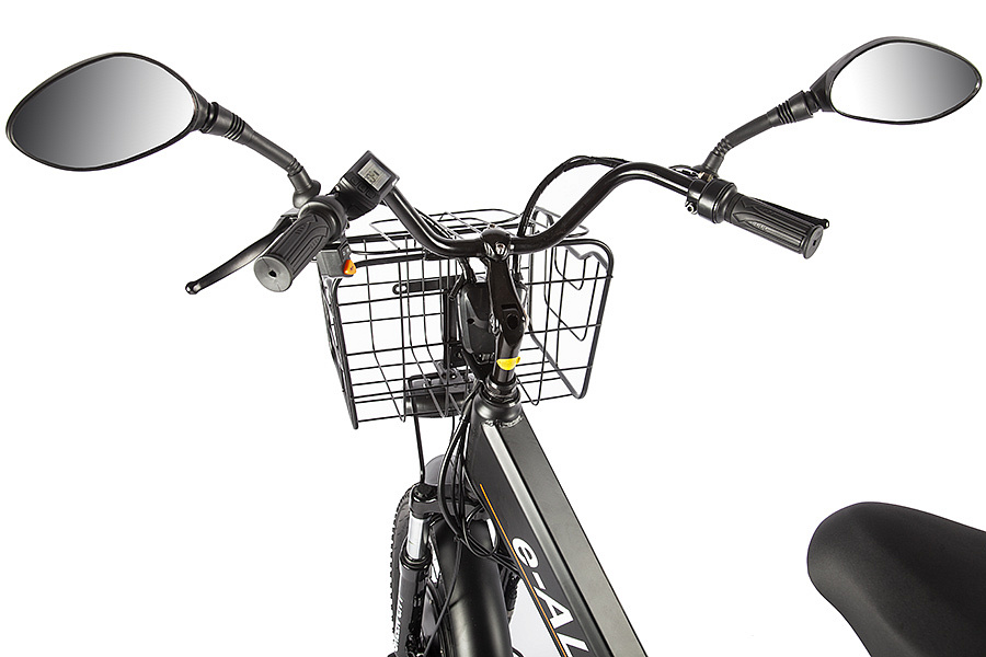 Трёхколёсный электровелосипед GREEN CITY e-ALFA Trike (темно-серый-2585)
