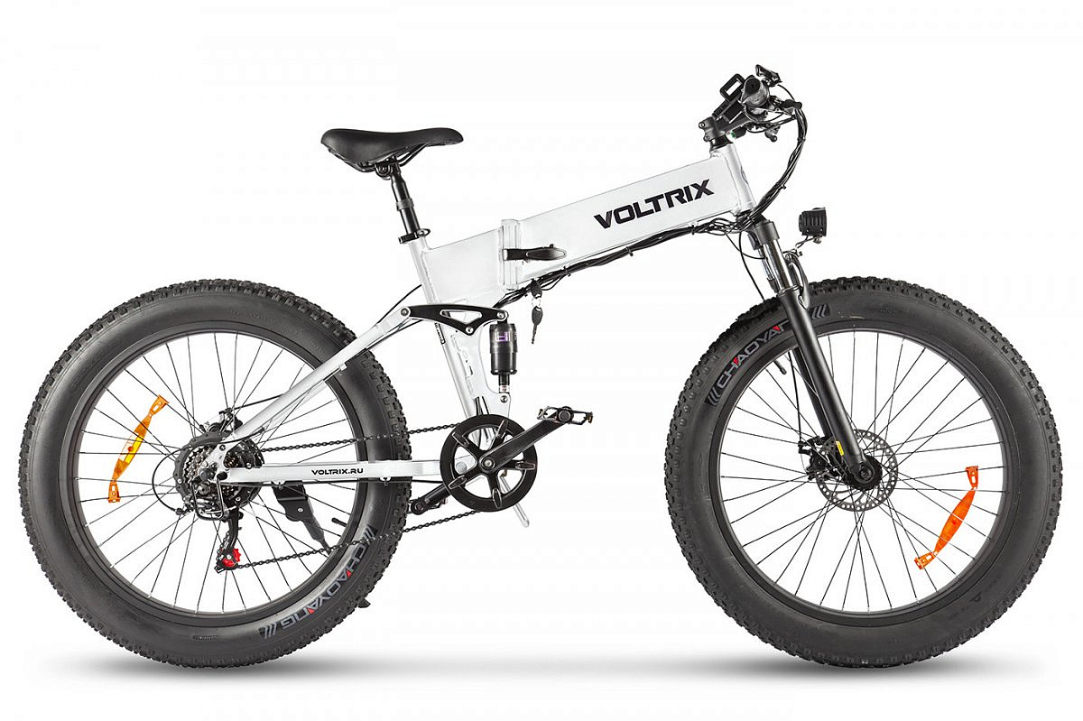 Велогибрид VOLTRIX Bizon (Белый-2569)