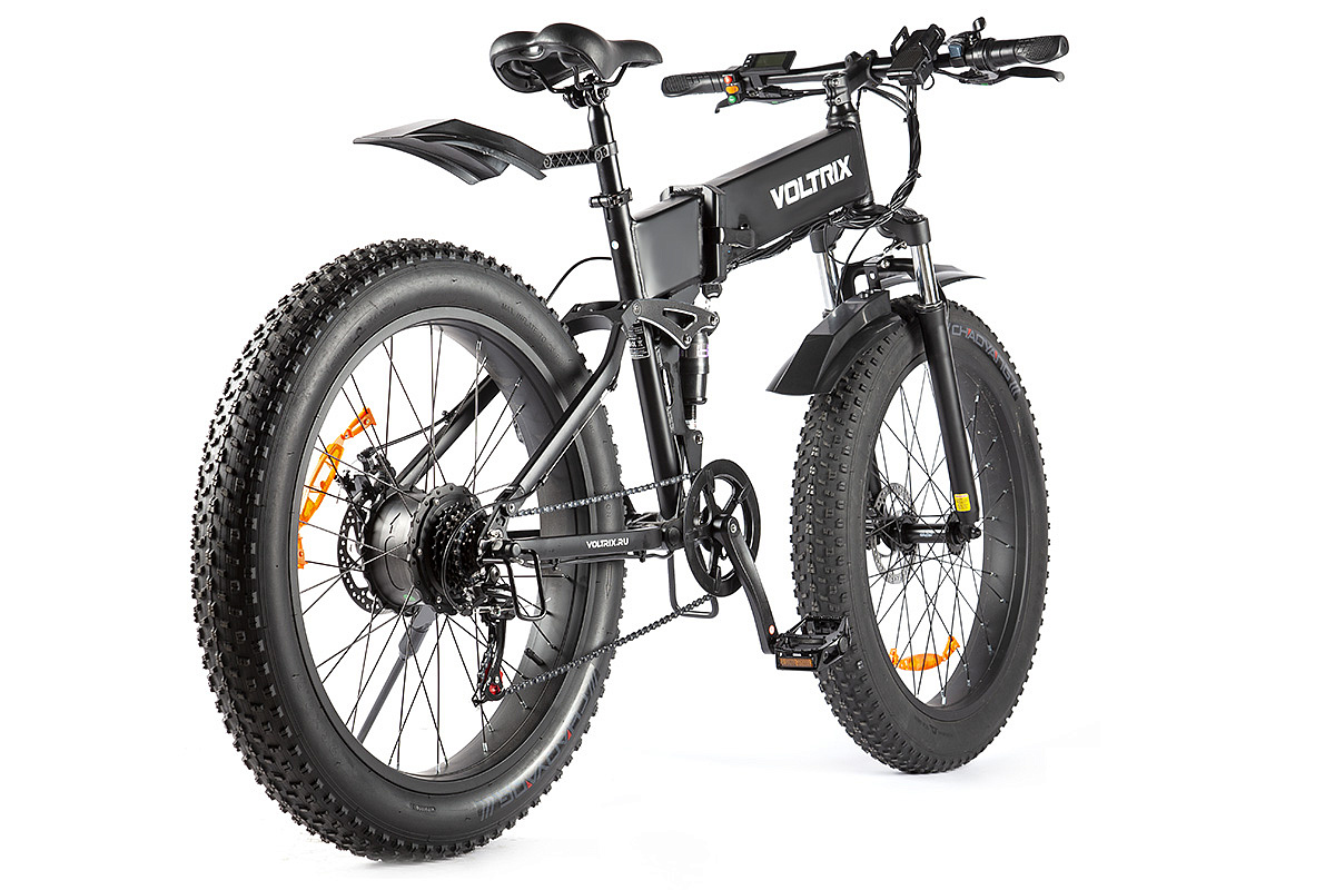 Велогибрид VOLTRIX Bizon (Черный-2571)