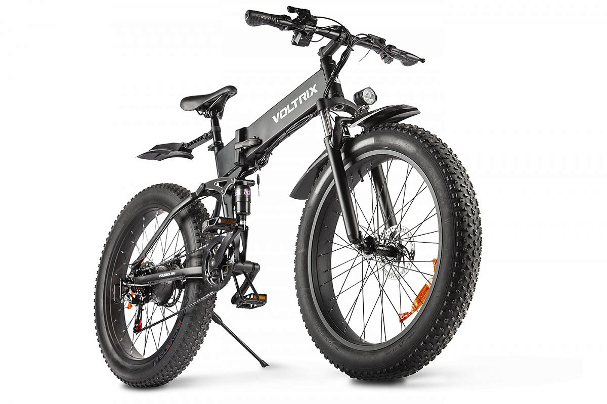 Велогибрид VOLTRIX Bizon (Черный-2571)