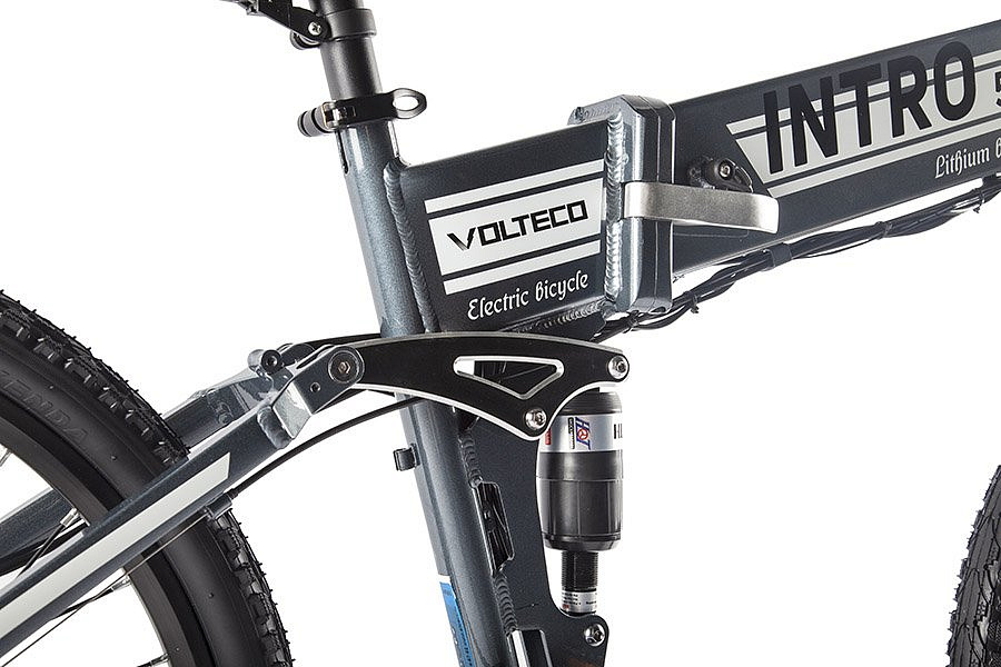 Электровелосипед VOLTECO INTRO (gray-2000)