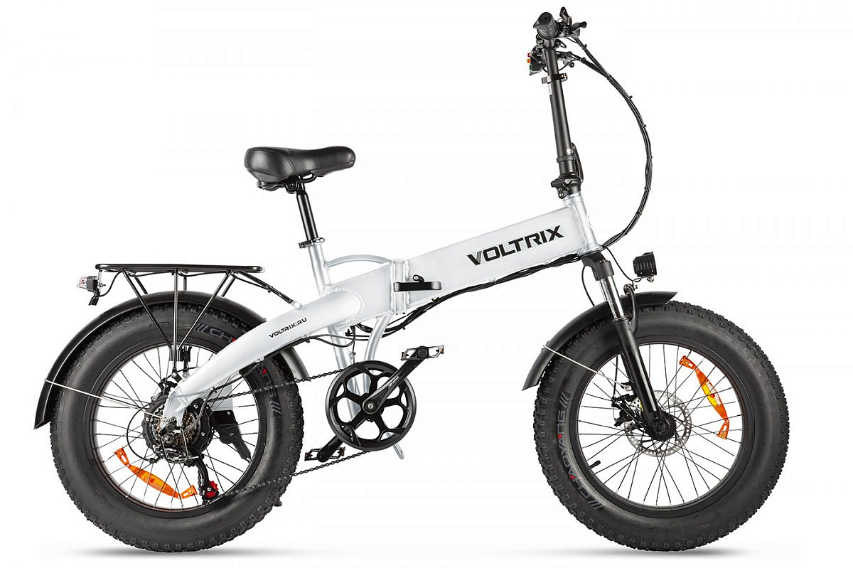 Электровелосипед VOLTRIX City FAT 20 (Серебристый-2560)