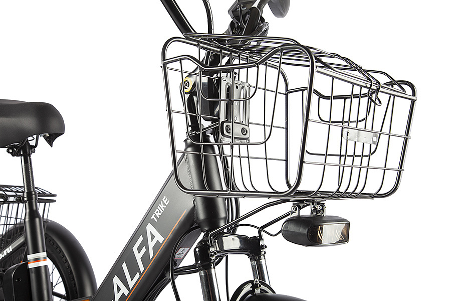 Трицикл GREEN CITY e-ALFA Trike (Синий-2787)